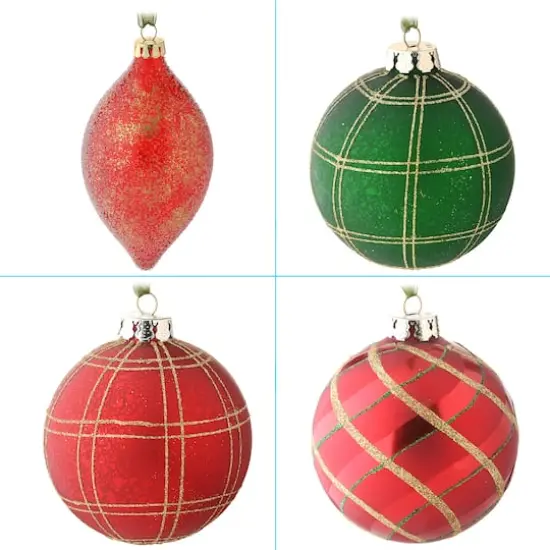 20ct. Rural Homestead Collection Glass Ornaments {5}