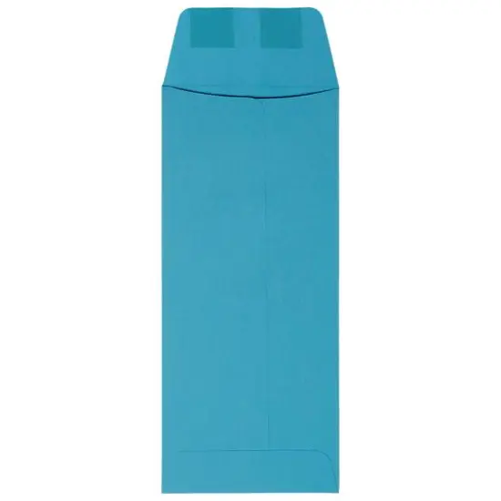 JAM Paper 4.125" x 9.5" Policy Business Colored Envelopes, 50ct. Blue {4}