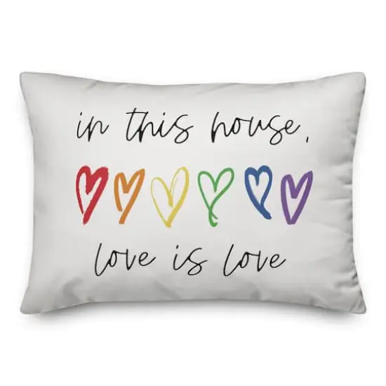 Love Is Love Throw Pillow {1}
