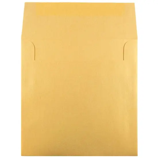 JAM Paper 6" x 6" Square Metallic Invitation Envelopes, 50ct. Gold Stardream {4}