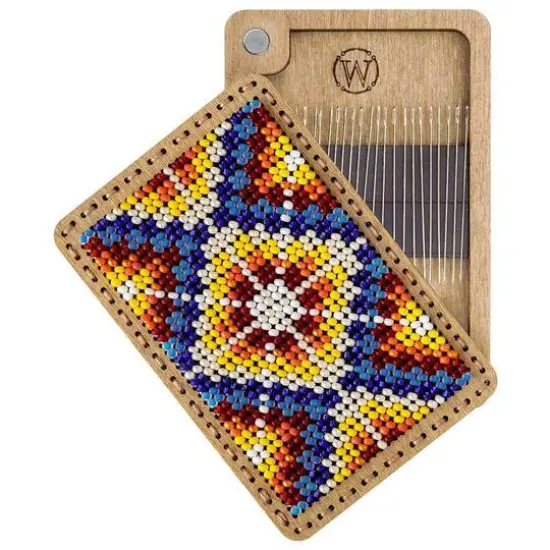 Wonderland Crafts Multicolor Bead Embroidery Needle Box Kit {1}