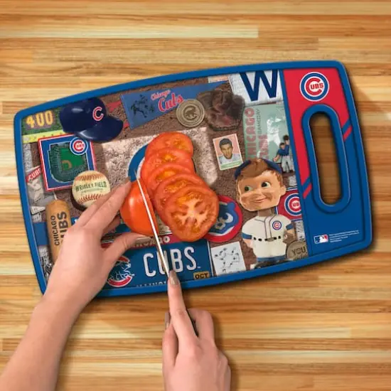 MLB Retro Series Cutting Board Chicago Cubs {6}