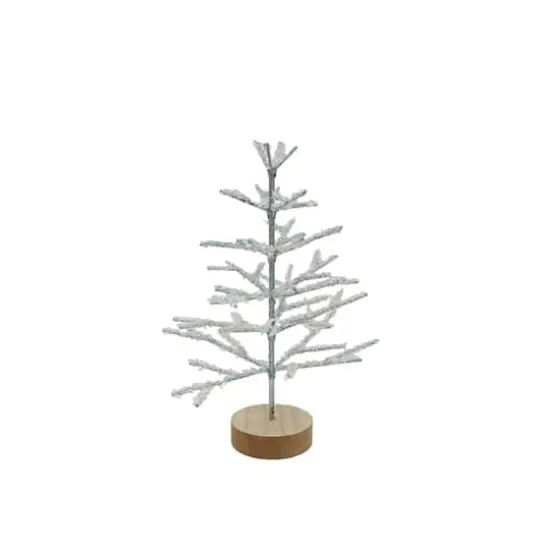 9" Frosted Twig Tree Tabletop D&eacute;cor by Ashland&reg; Blue {1}