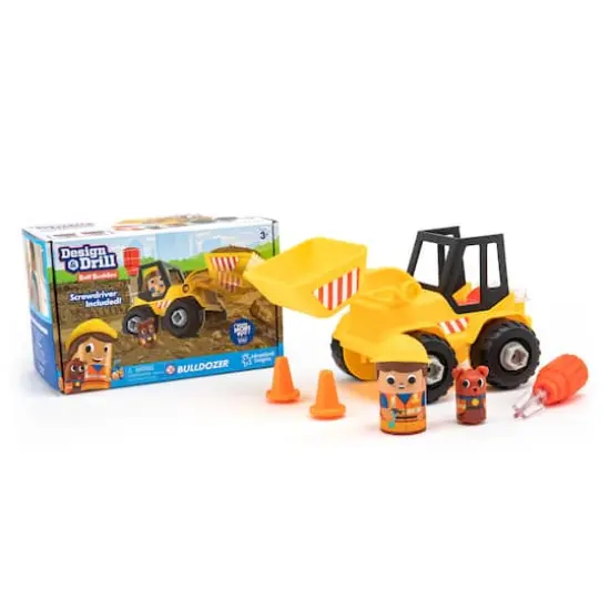 Educational Insights Design & Drill&reg; Bolt Buddies&reg; Bulldozer {1}