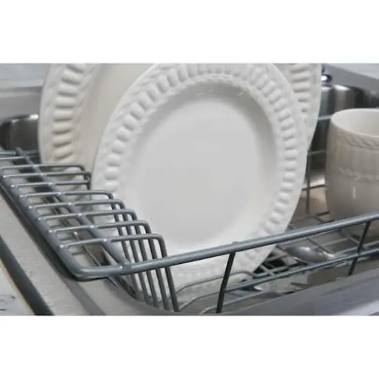 Kitchen Details Gray Over the Sink Dish Rack {5}
