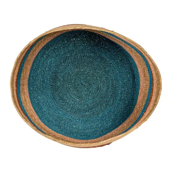 Hello Honey&reg; Multicolor Vibrant Striped Seagrass Basket Set {5}