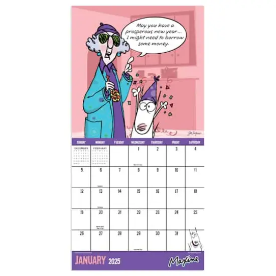 TF Publishing 2025 Maxine Mini Calendar {5}