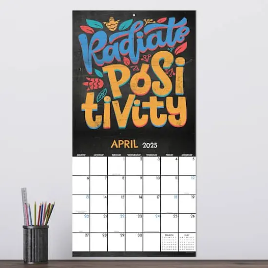 TF Publishing 2025 Chalk It Up Wall Calendar {5}