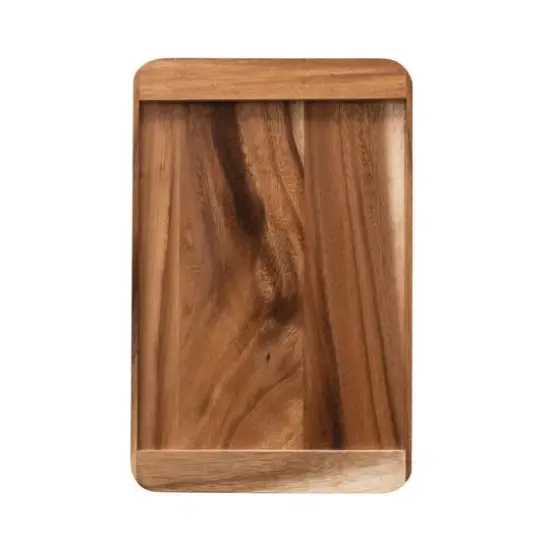 Hello Honey® 14.5" Wide Natural Suar Wood Serving Platter & Tray {10}