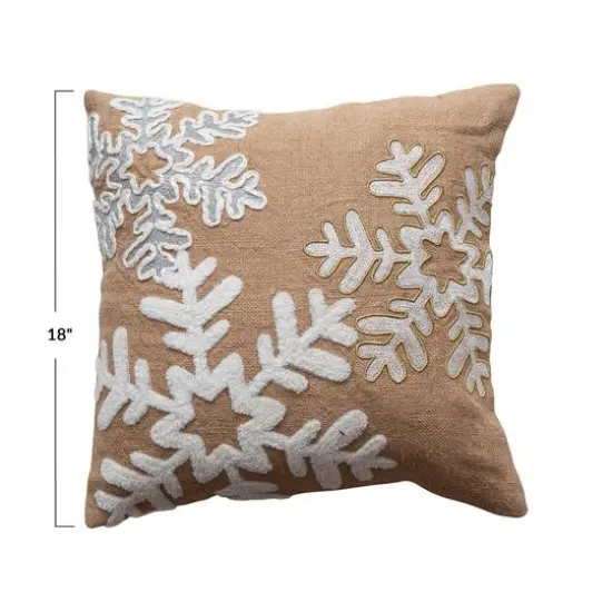 Hello Honey&reg; 18" Beige & White Appliqu&eacute; {6}