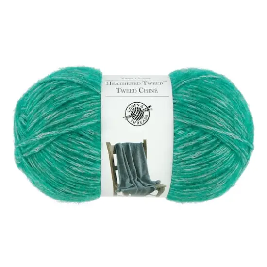 Heathered Tweed&trade; Yarn by Loops & Threads&reg; Deep Lake {1}