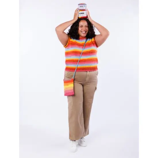 Caron&reg; Cinnamon Swirl Cakes&trade; Yarn Hibiscus {12}