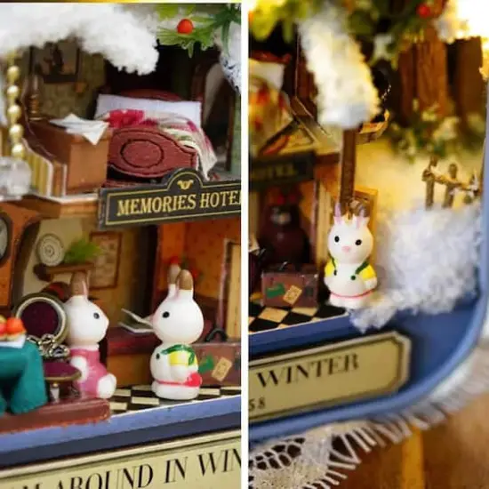 Wizardi Miniature Roombox: Roam Around in Winter {5}
