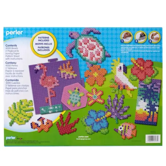 Perler&reg; Tropi-Cool Deluxe Box Kit {6}