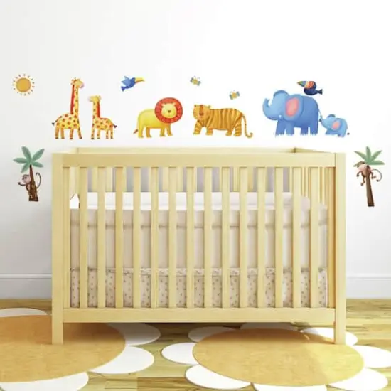 RoomMates Jungle Adventure Peel & Stick Wall Decals {3}