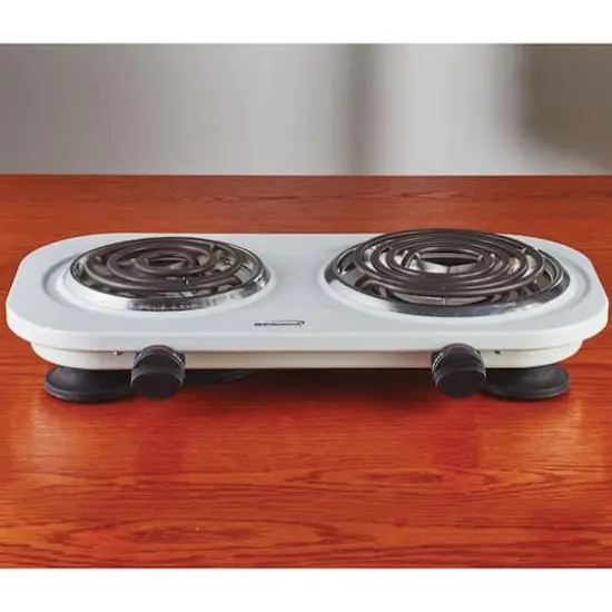 Brentwood 1500W Double Electric Burner {3}
