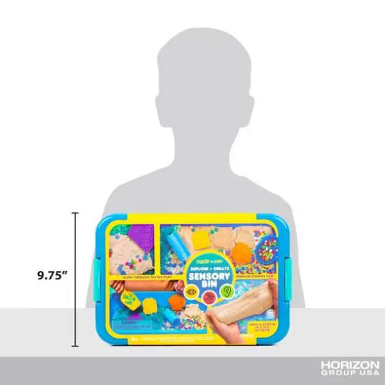 Horizon Made by Me Sea Life Sand Castle Sensory Bin {7}