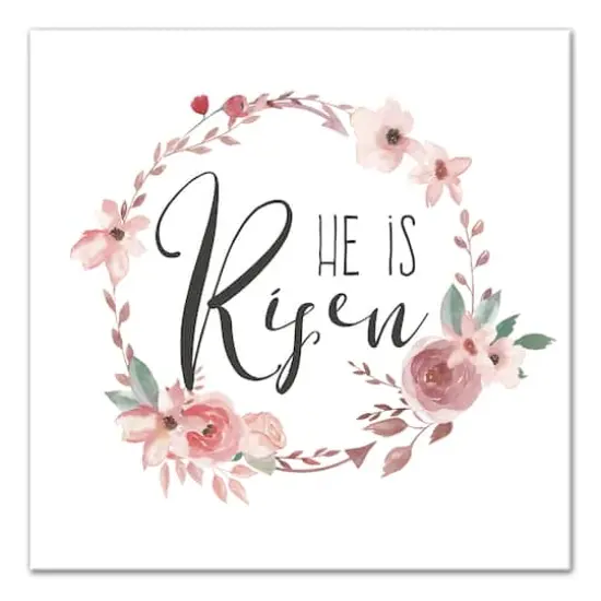 He is Risen Canvas Art {1}
