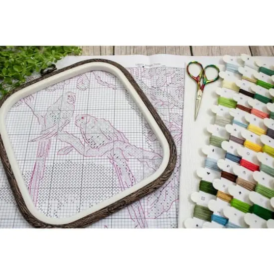 LetiStitch Jungle Time Counted Cross Stitch Kit {8}