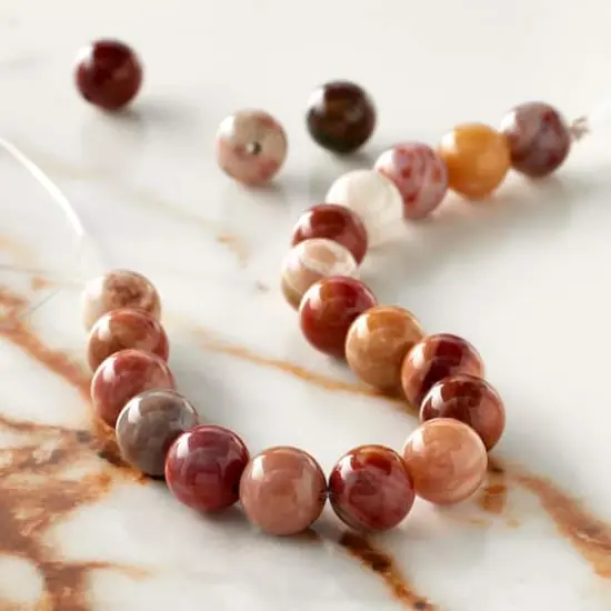 Multicolor Wood Round Beads, 8mm by Bead Landing&trade; {3}