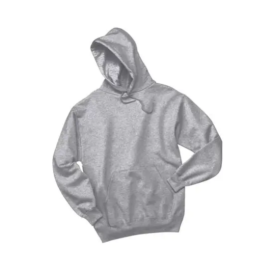 JERZEES&reg; NuBlend Pullover Hooded Heathered Sweatshirt Athletic Heather {1}