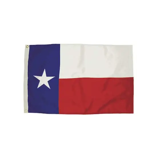Flagzone Texas Outdoor Flag with Heading & Grommets {1}