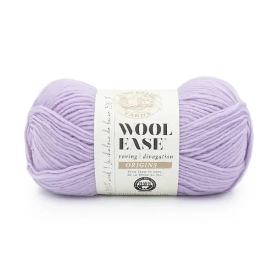 Lion Brand&reg; Wool-Ease&reg; Roving Origins Yarn Lilac {1}