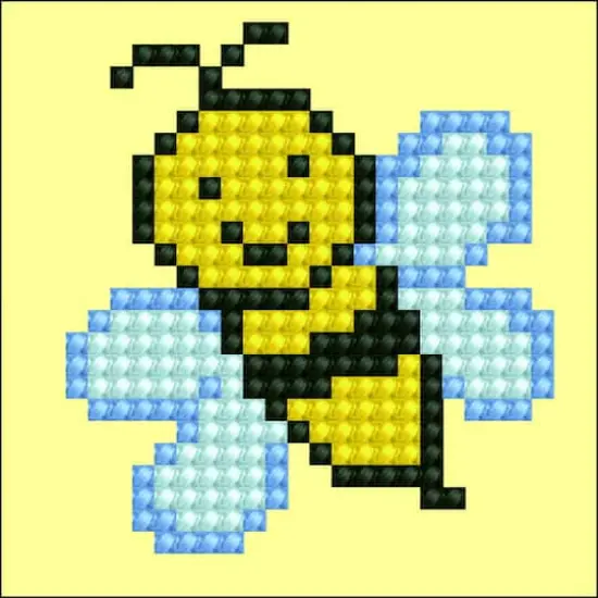 Diamond Dotz&reg; Busy Buzzz Diamond Painting Kit {3}