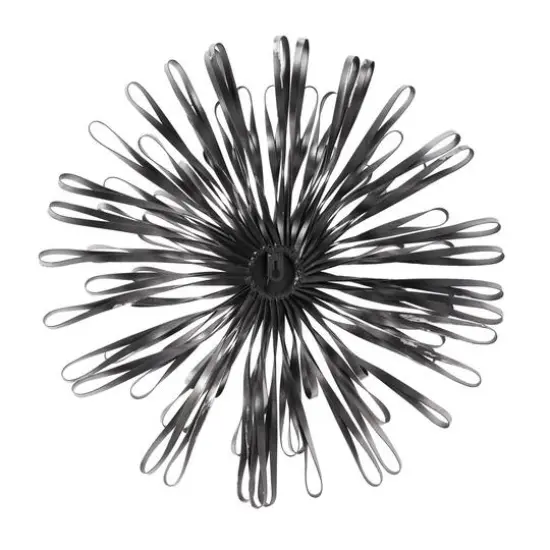 Silver Metal Modern Wall D&eacute;cor Set, 18", 22" & 27" {4}