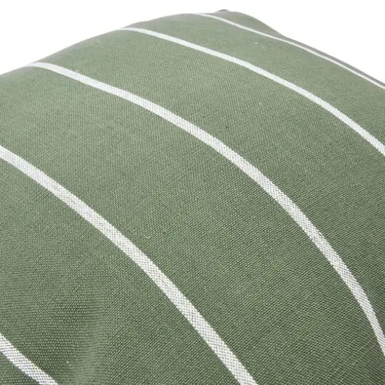 Hello Honey® 20" Square Interwoven Stripe Cotton Pillow Cover {3}