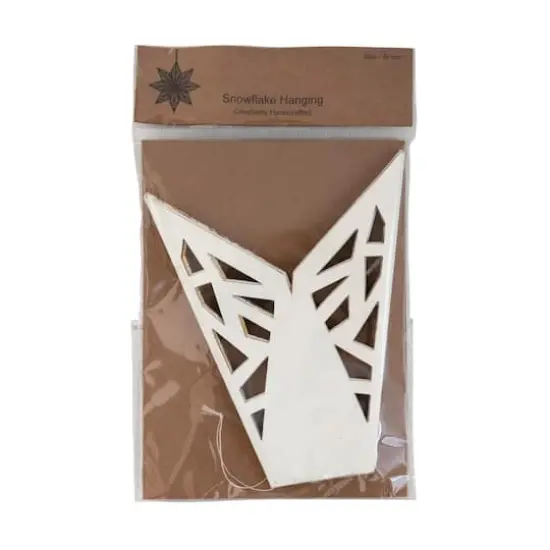 Hello Honey&reg; 12" White Paper Snowflake Ornament {5}