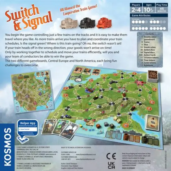 Thames & Kosmos Switch & Signal Train Game {3}