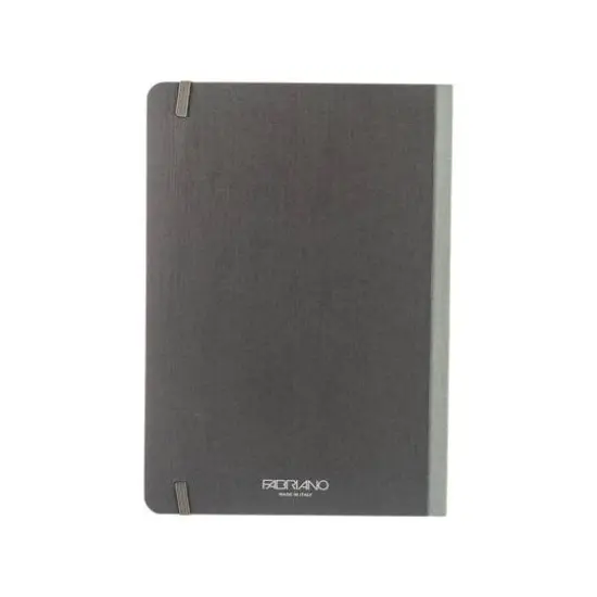 Fabriano&reg; EcoQua Plus A5 Lined Gray Fabric-Bound Notebook {9}