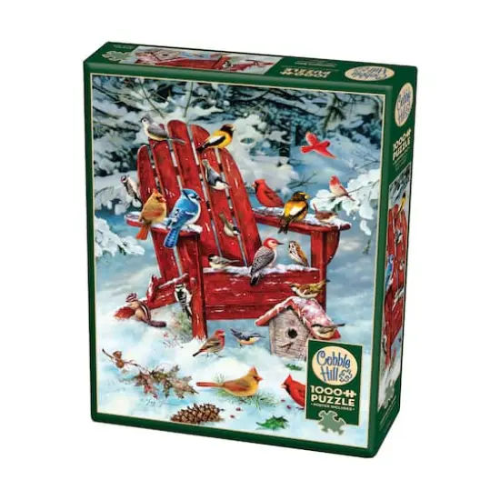 Cobble Hill Adirondack Birds 1,000 Piece Jigsaw Puzzle {1}