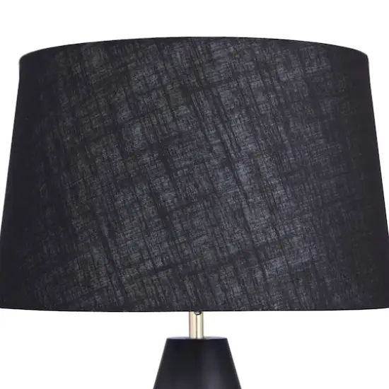 CosmoLiving by Cosmopolitan 27" Contemporary Table Lamp Black {4}