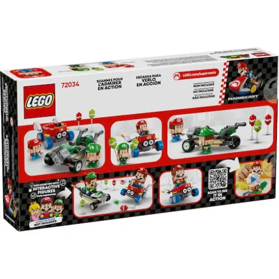 LEGO&reg; Super Mario&trade;: Mario Kart&trade; &ndash; Baby Mario vs. Baby Luigi Toy 72034 {4}