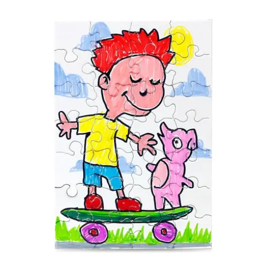 Hygloss&reg; Compoz-A-Puzzle&reg; 28 Piece Puzzle Set, 24ct. {3}