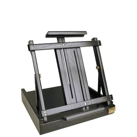 Art Alternatives Black Ravenna Tabletop Sketch Box Easel {4}