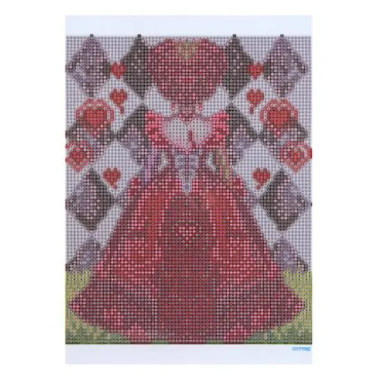 8" x 10" Red Queen Diamond Art Kit by Make Market&reg; {3}