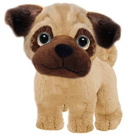 First and Main Wuffles 7" Pug Plush Dog {1}