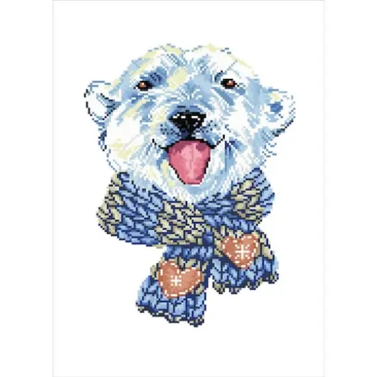 Diamond Dotz&reg; Intermediate Polar Dude Diamond Painting Kit {3}