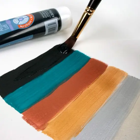 Metallic 6 Color Acrylic Paint Set by Artist's Loft&trade; {3}