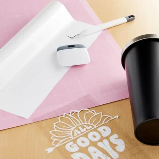 Cricut&reg; 12" x 48" Permanent Vinyl White {8}