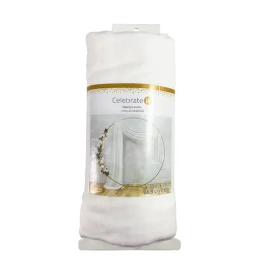 Draping Fabric by Celebrate It&trade; White {3}