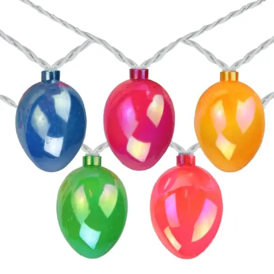 10ct. Pearl Multicolor Easter Egg String Lights {1}