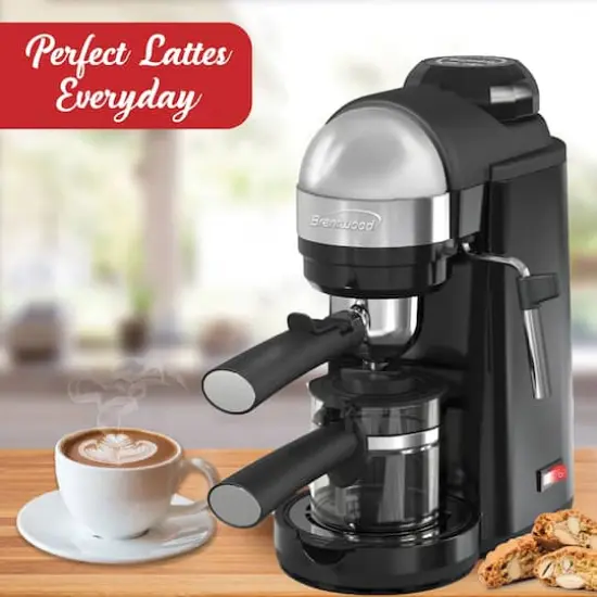 Brentwood 20oz. 800 Watt Espresso & Cappuccino Maker {3}