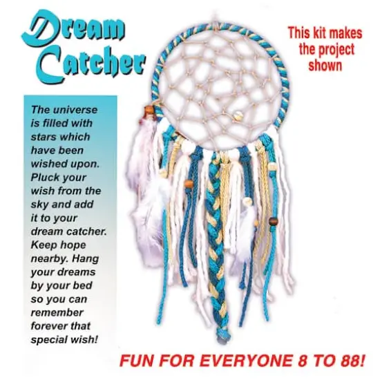 Pepperell Dream Catcher Retro Craft Kit {3}