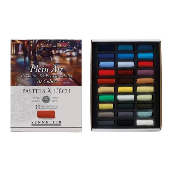 Sennelier Plein Urban Landscape Air Extra-Soft Pastel Half Stick 30 Color Set {1}