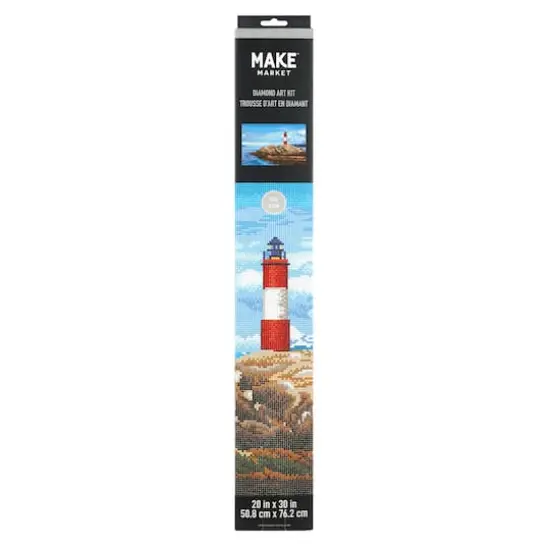 Lighthouse Painting Diamond Art Kit by Make Market&reg; {4}
