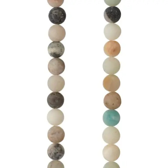 Matte Amazonite Round Beads, 6mm by Bead Landing&trade; {4}